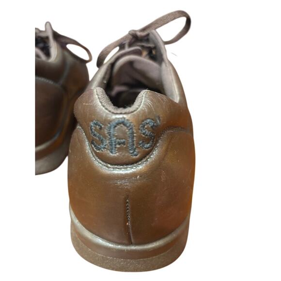 SAS TIME OUT Brown Comfort Walking Shoes made in USA Oxfords  Leather Mens 12 main image 11
